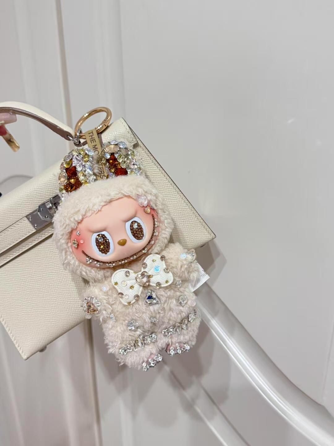 Labubu Swarovski Diamond Soy Milk Duoduo Customization