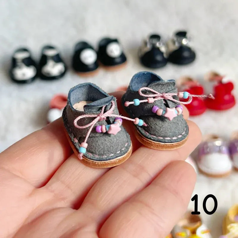 LABUBU HANDMADE LEATHER SHOES