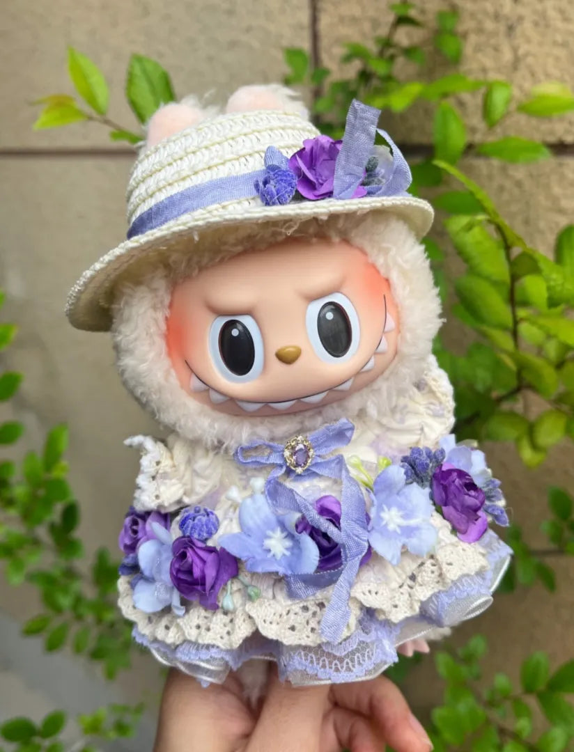 LABUBU Clothes Lavender Daisy Outfits