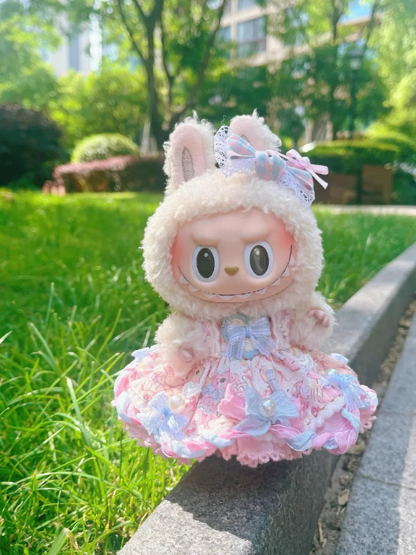 LABUBU Clothes Berry Mini Cake Outfits