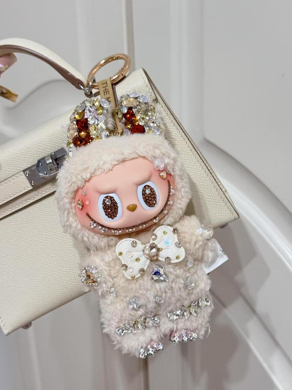 Labubu Swarovski Diamond Soy Milk Duoduo Customization
