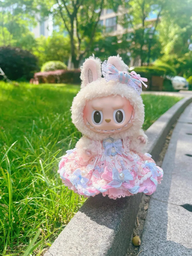 LABUBU Clothes Berry Mini Cake Outfits
