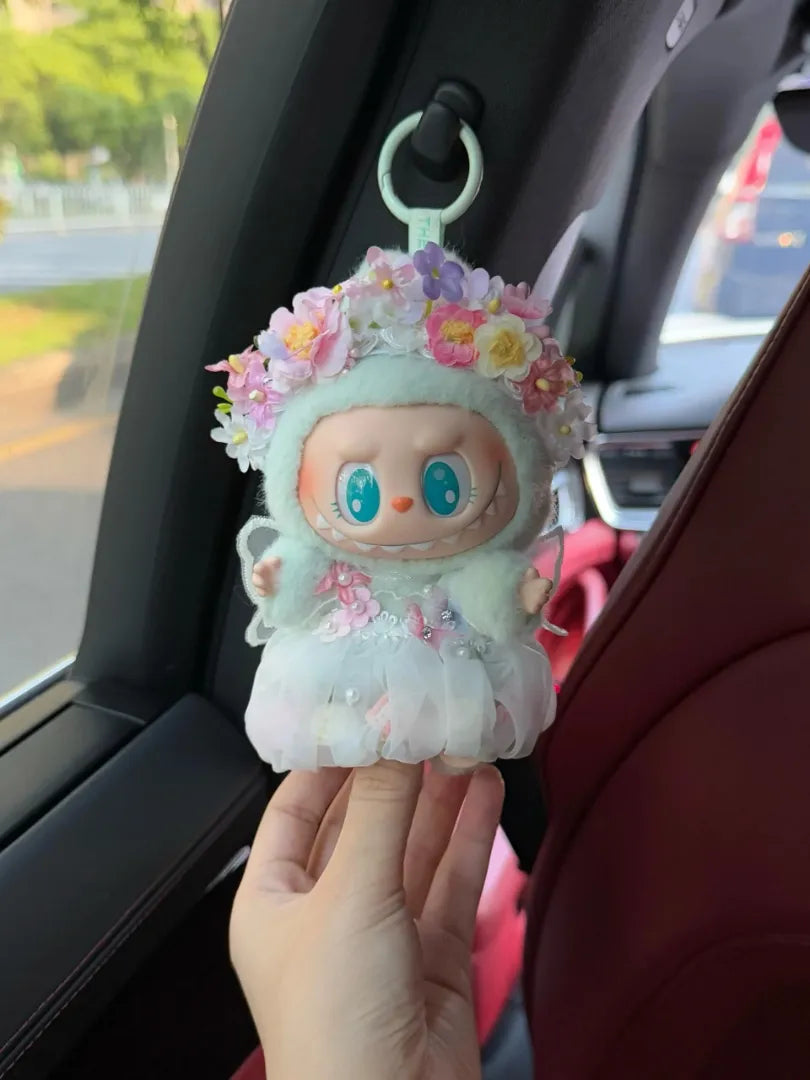 LABUBU Clothes Flower-adorned Fairy Outfits