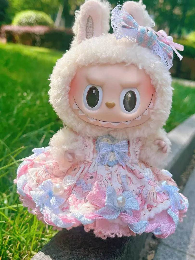 LABUBU Clothes Berry Mini Cake Outfits