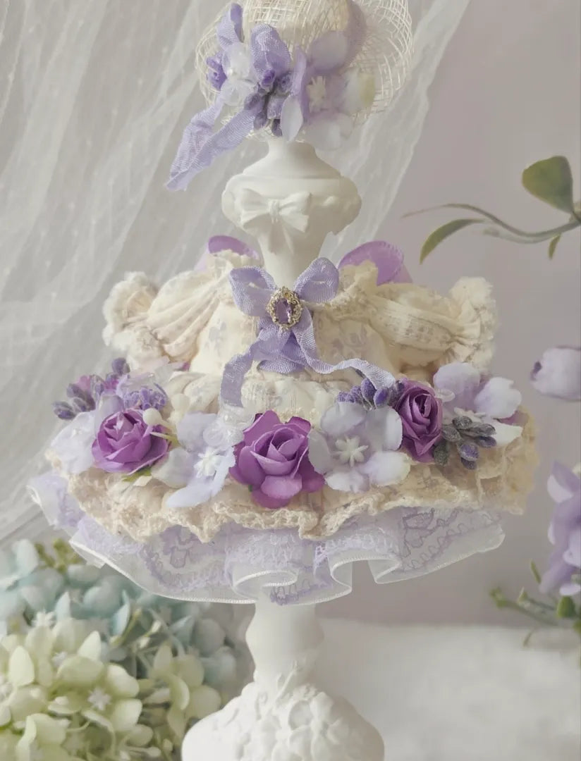 LABUBU Clothes Lavender Daisy Outfits