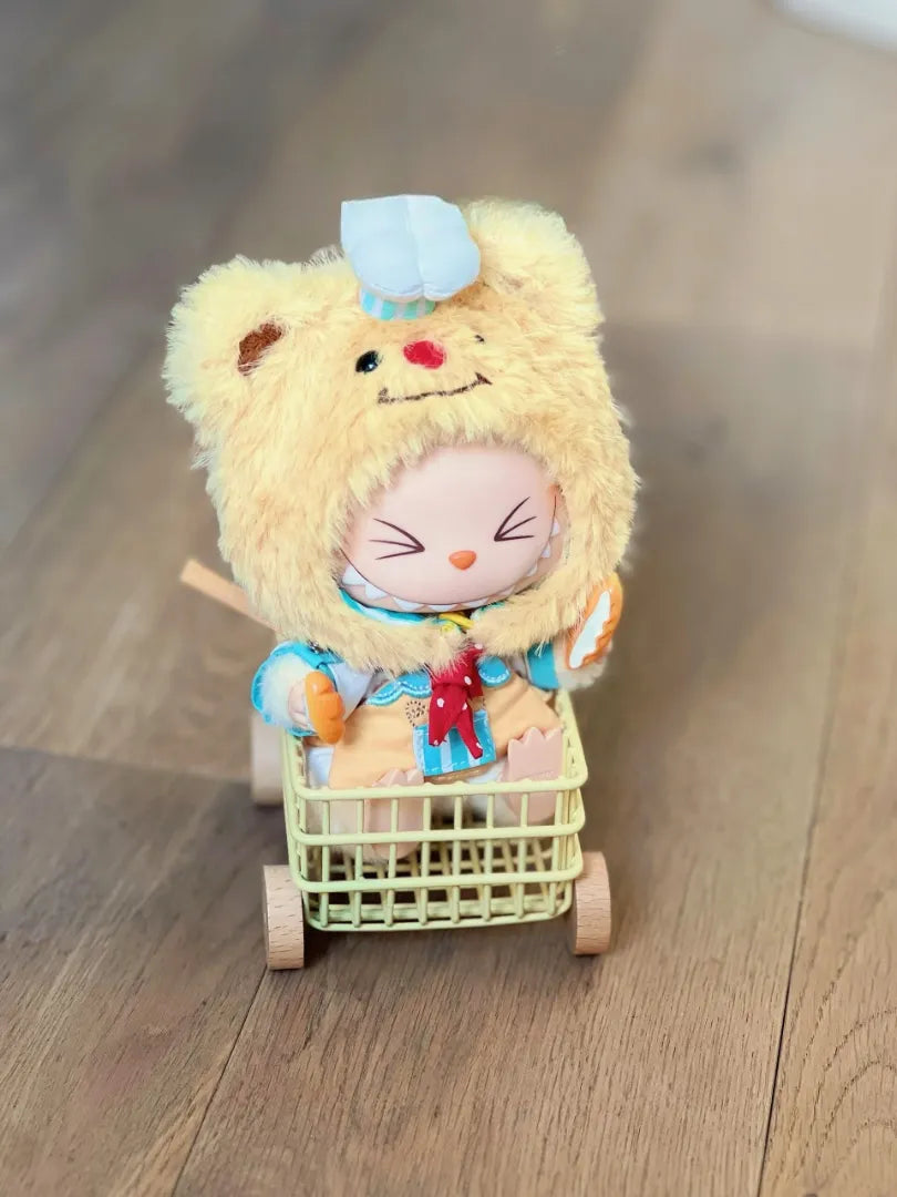LABUBU Clothes Bear Pastry Chef Outfits