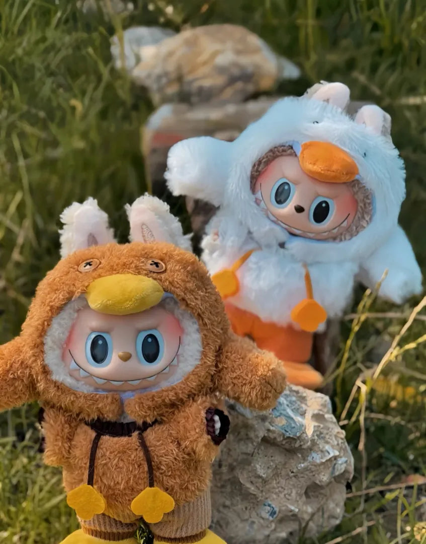 LABUBU Clothes Plush Duck Outfits
