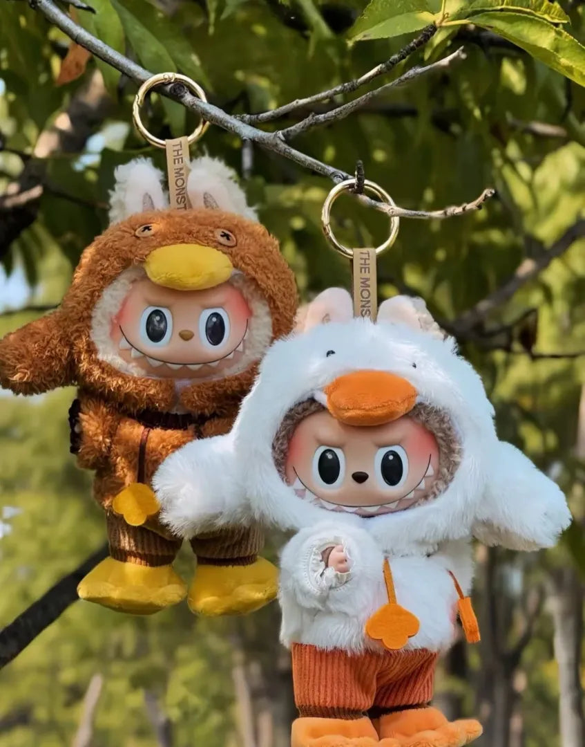 LABUBU Clothes Plush Duck Outfits