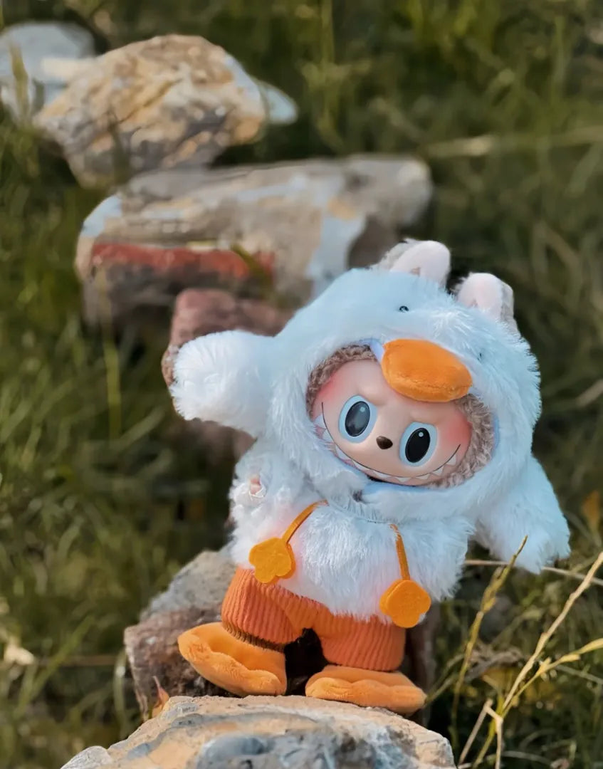 LABUBU Clothes Plush Duck Outfits