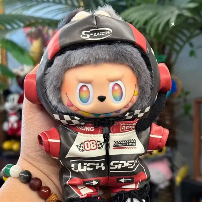 LABUBU Clothes RACING SUIT Outfits