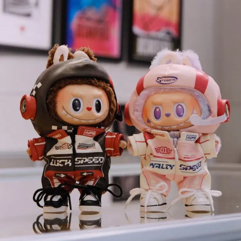 LABUBU Clothes RACING SUIT Outfits