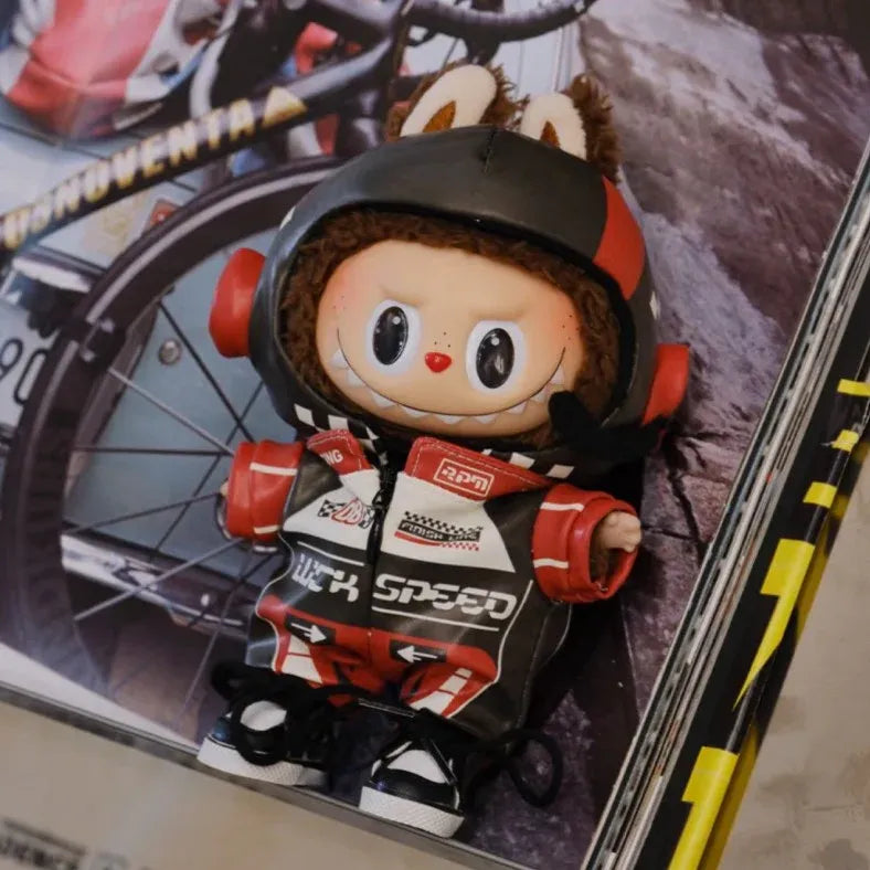 LABUBU Clothes RACING SUIT Outfits