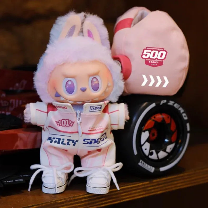 LABUBU Clothes RACING SUIT Outfits