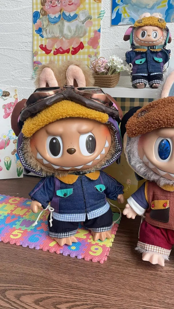 LABUBU Clothes Shuke and Beta Outfits