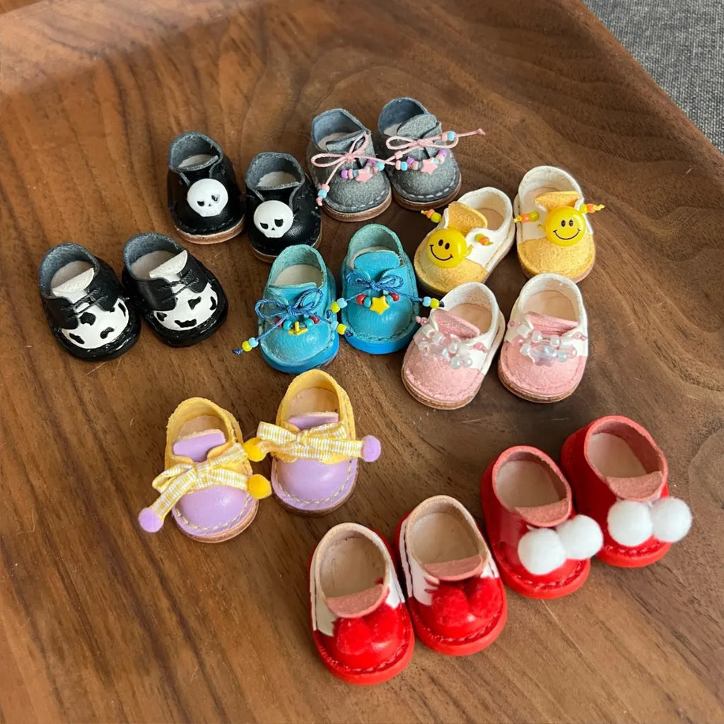LABUBU HANDMADE LEATHER SHOES