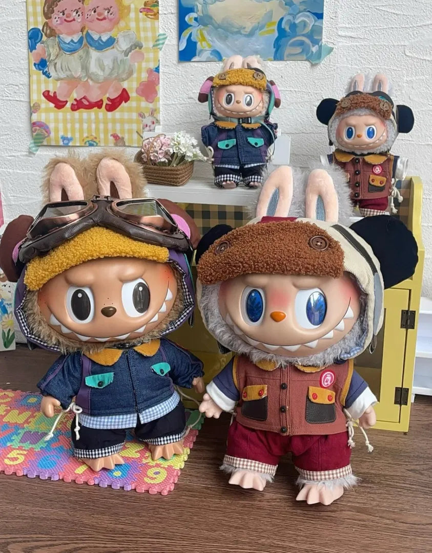 LABUBU Clothes Shuke and Beta Outfits