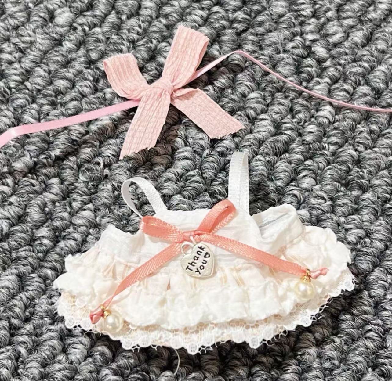 LABUBU Clothes Summer Cake Dress Outfits