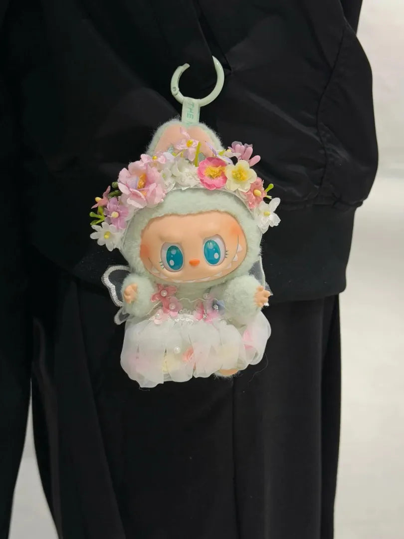 LABUBU Clothes Flower-adorned Fairy Outfits