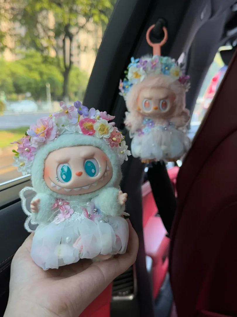 LABUBU Clothes Flower-adorned Fairy Outfits