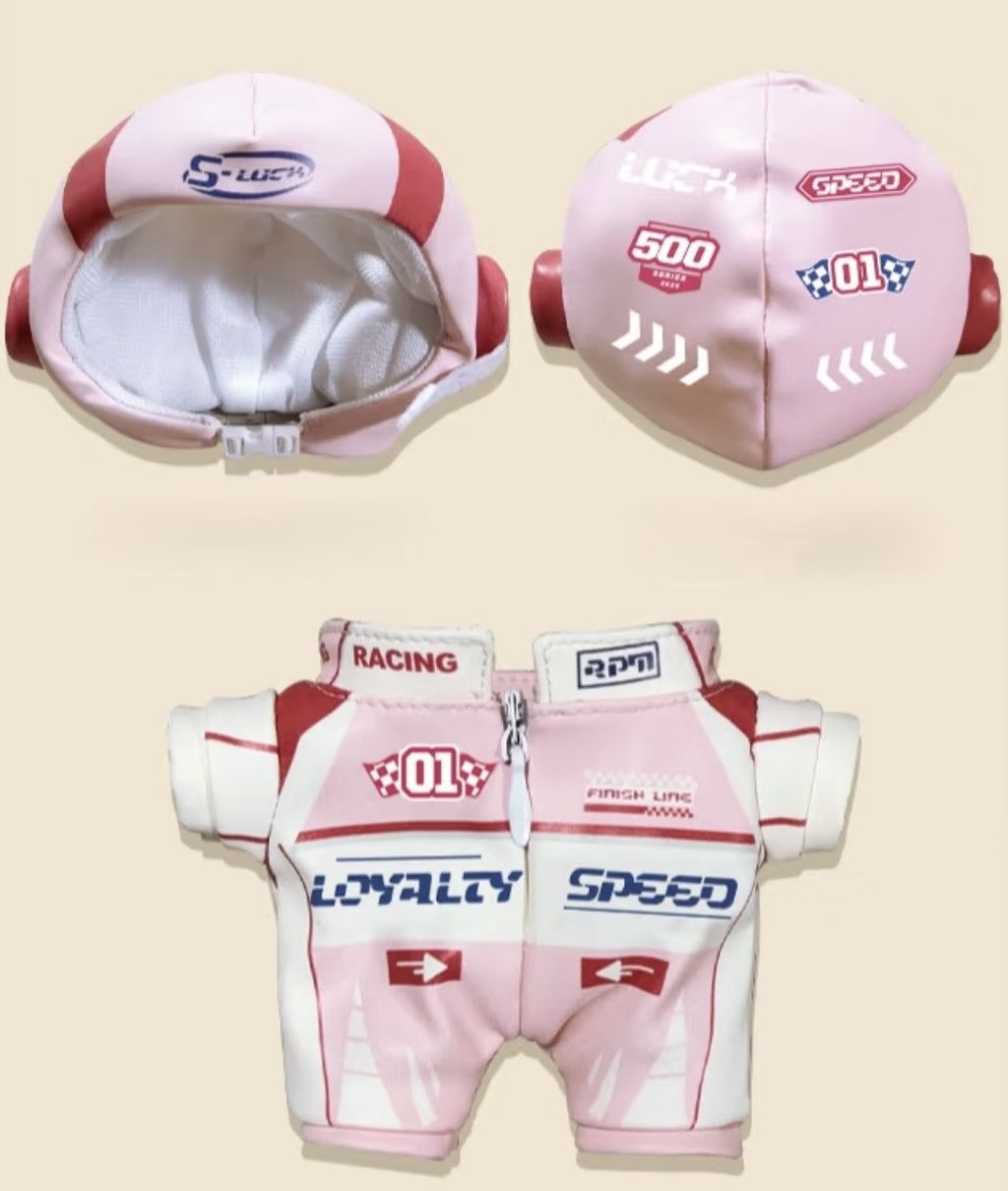 LABUBU Clothes RACING SUIT Outfits