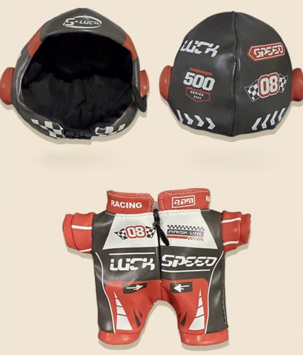 LABUBU Clothes RACING SUIT Outfits
